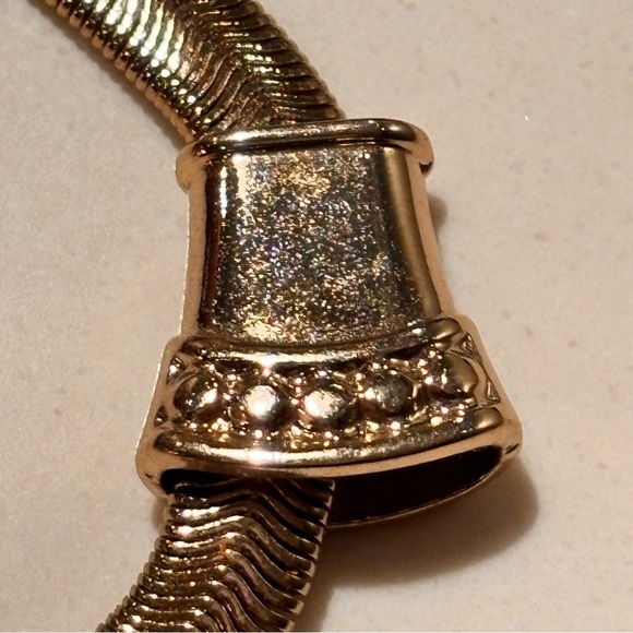 ALDO Polished and Textured with Numbers Gold Toned Necklace - Picture 4 of 14